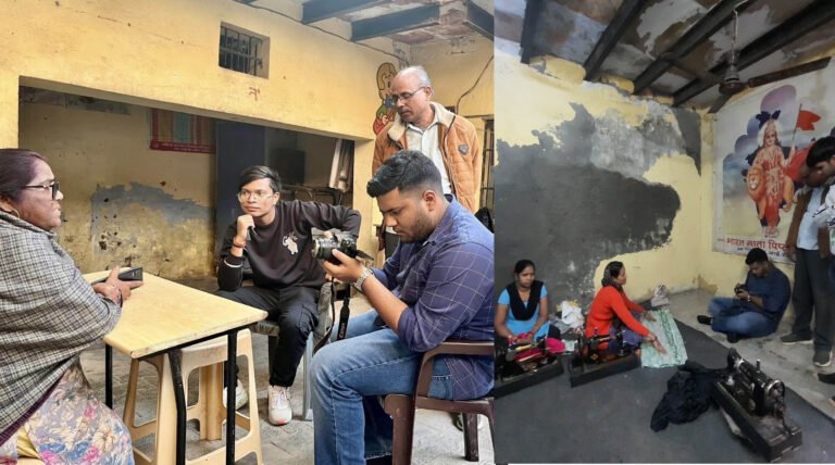 जेसी बोस विश्वविद्यालय के मीडिया विद्यार्थियों ने सेवा भारती केंद्र का किया शैक्षणिक भ्रमण