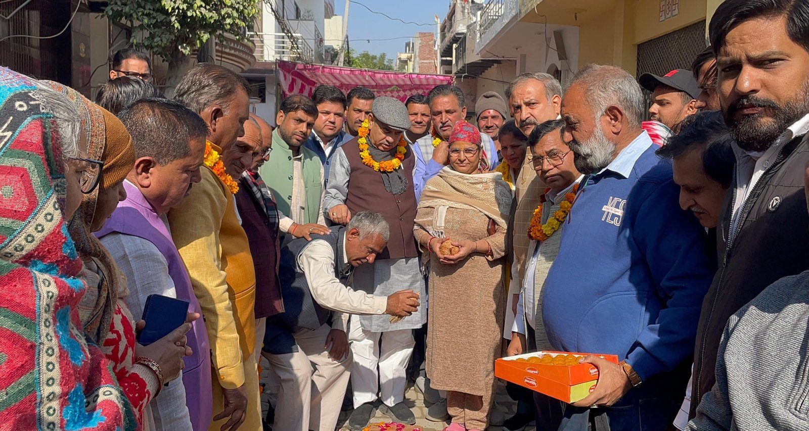 बल्लभगढ़ के विकास में कोई कमी नहीं रहने दी जाएगी : मूलचंद शर्मा