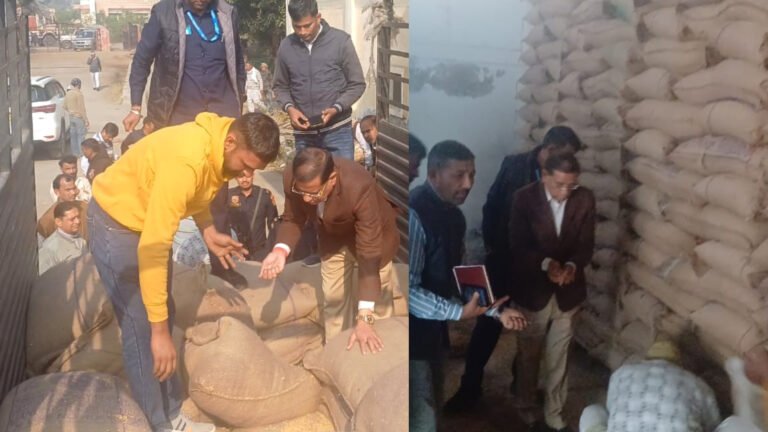 हिसार के उकलाना स्थित गोदाम में मिले गीले गेहूं के कट्टे,विभाग के चार अफसरों को निलंबित करने के आदेश: राजेश नागर