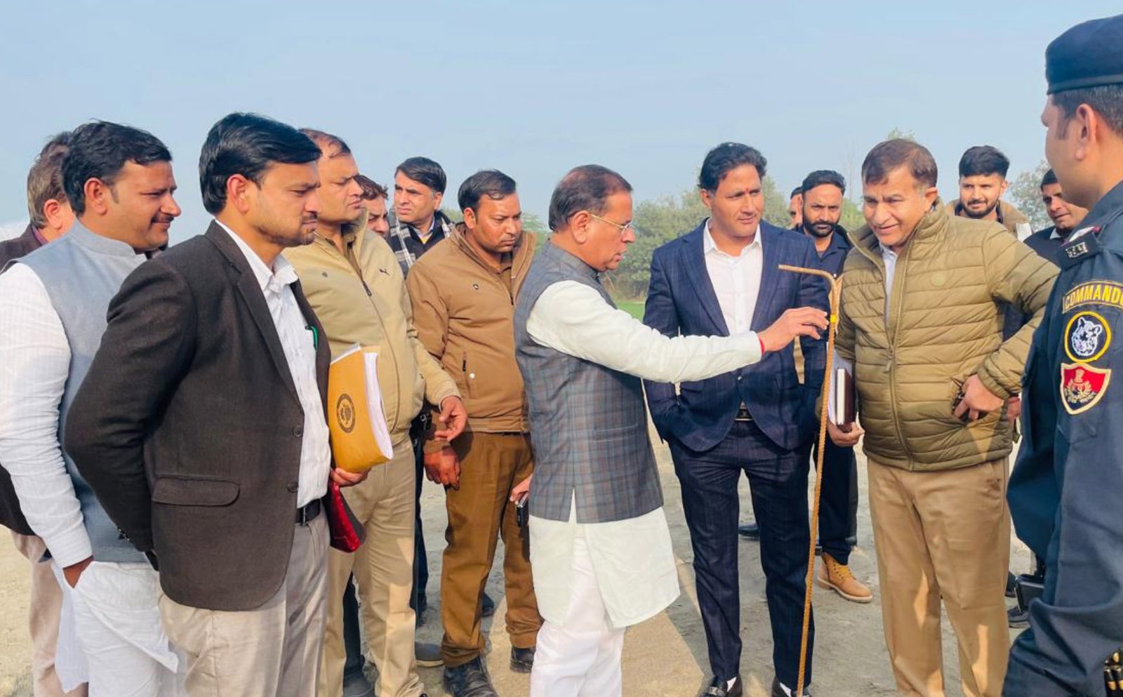 26,जनवरी तक बनकर तैयार होगा मंझावली यमुना पुल : राजेश नागर