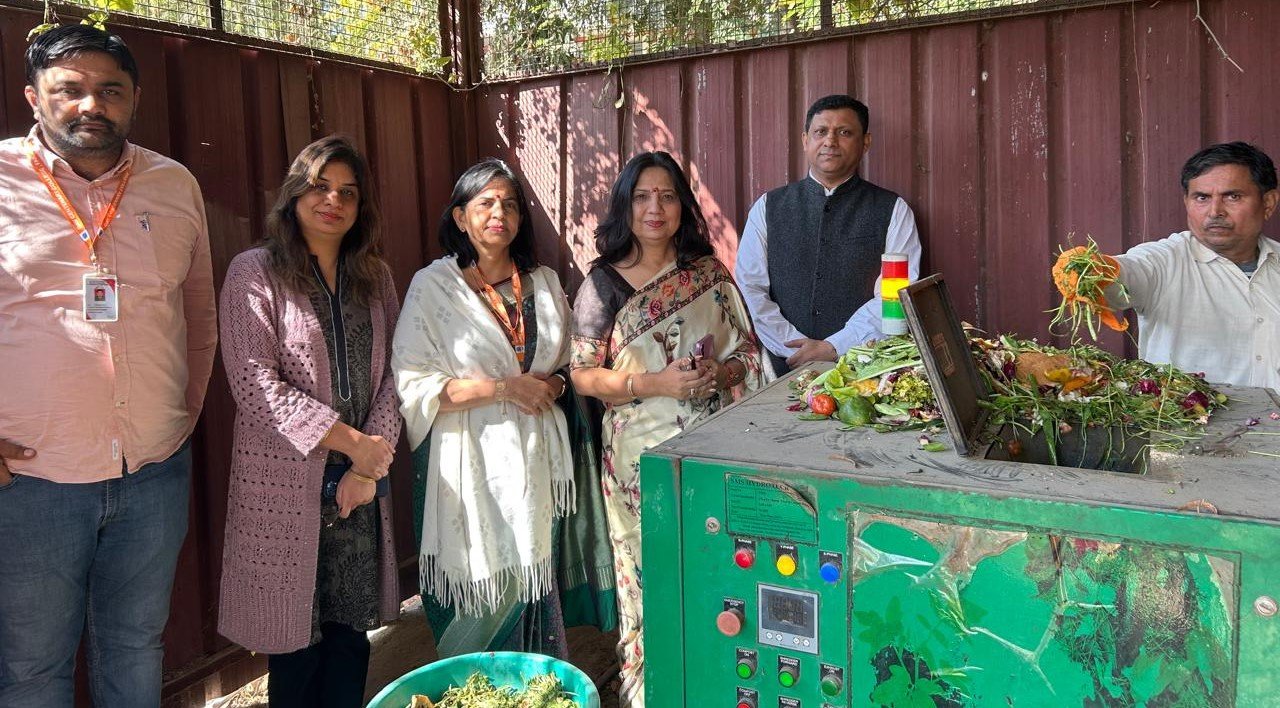 डीएवी शताब्दी में कम्पोस्ट आत्मनिर्भरता मुहिम का आयोजन