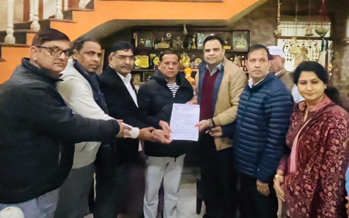 खाद्य आपूर्ति मंत्री राजेश नागर व पूर्व विधायक राजेन्द्र सिंह बीसला बने भाजपा के सक्रिय सदस्य