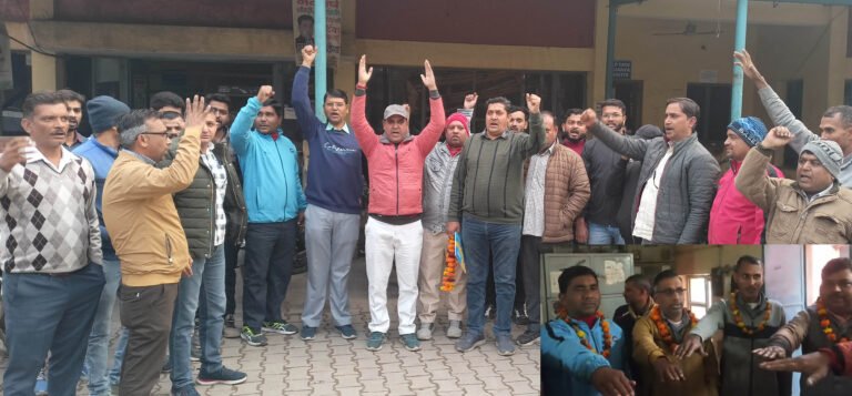 यूनियन नेताओं ने एनआईटी सब डिवीजन नम्बर दो पर कर्मचारियों के साथ की गेट मीटिंग: लेखराज चौधरी