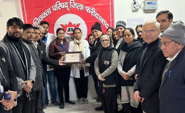 संघ कार्यालय सेक्टर-19 में आयोजित प्रकृति परीक्षण शिविर में 200 ने कराई जांच