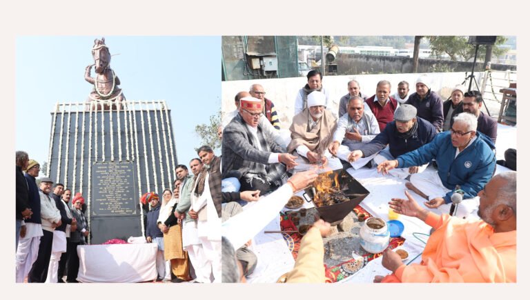 युवा पीढ़ी के लिए हमेशा प्रेरणास्त्रोत रहेगा बलिदानी राजा नाहर सिंह का जीवन : मूलचंद शर्मा