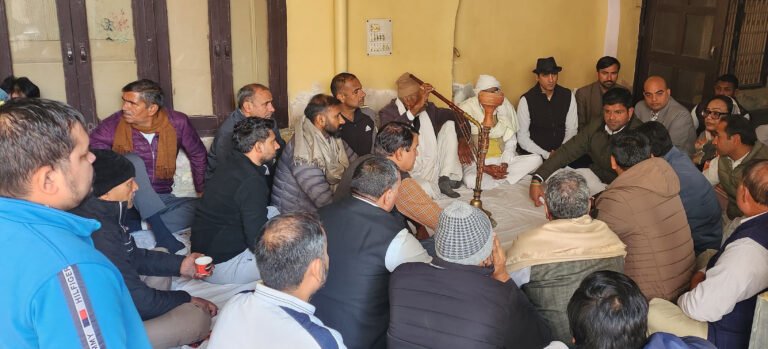 दुश्यंत चौटाला ने दी किसान नेता टीकाराम अधाना को श्रृद्वांजलि