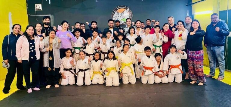 आर टू एफ मार्शल आर्ट एकेडमी फरीदाबाद द्वारा बल्लभगढ़ में बेल्ट प्रतियोगिता का आयोजन 