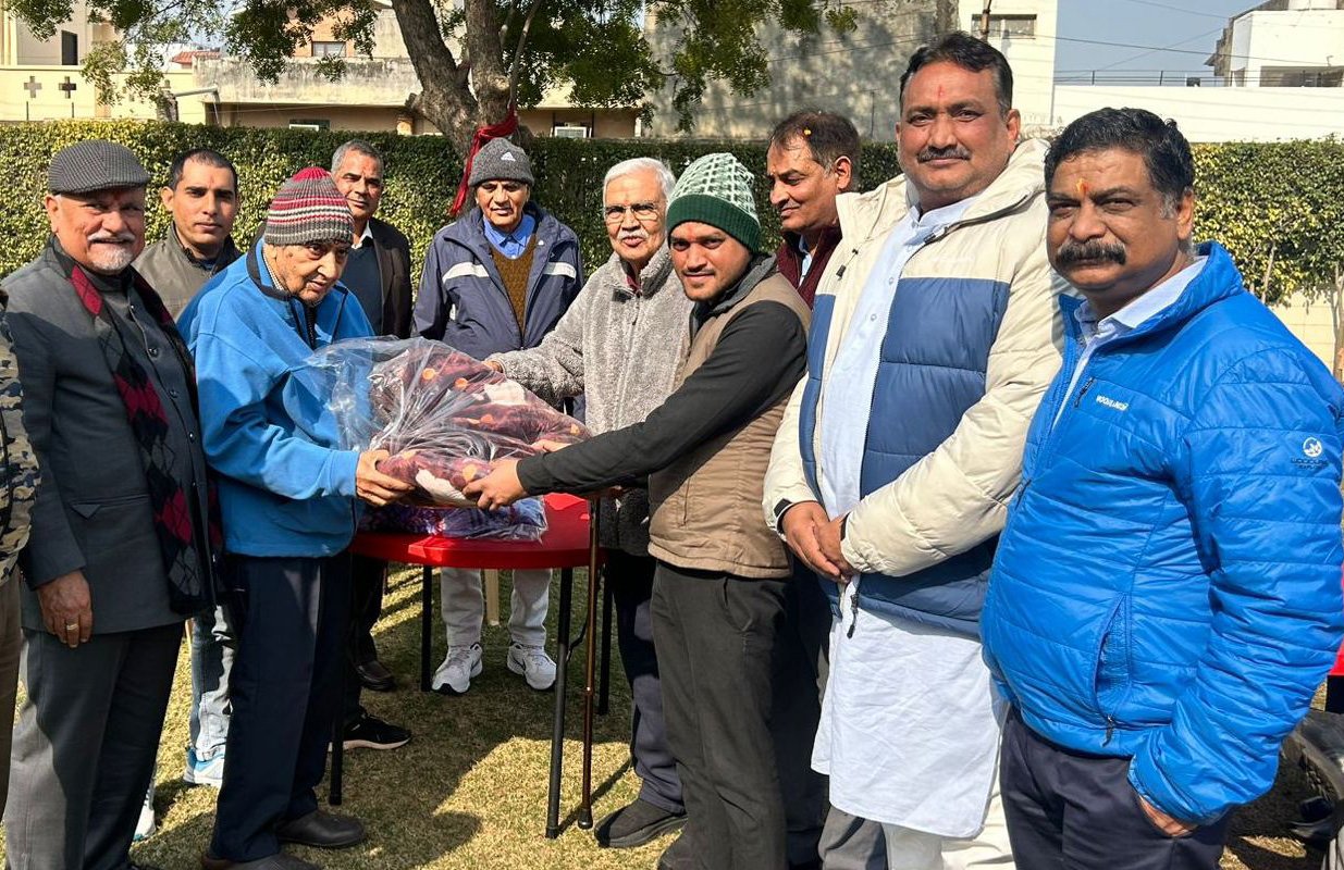 जाट समाज ने हवन -यज्ञ व कंबल वितरण कर मनाया मकर संक्रांति का त्यौहार