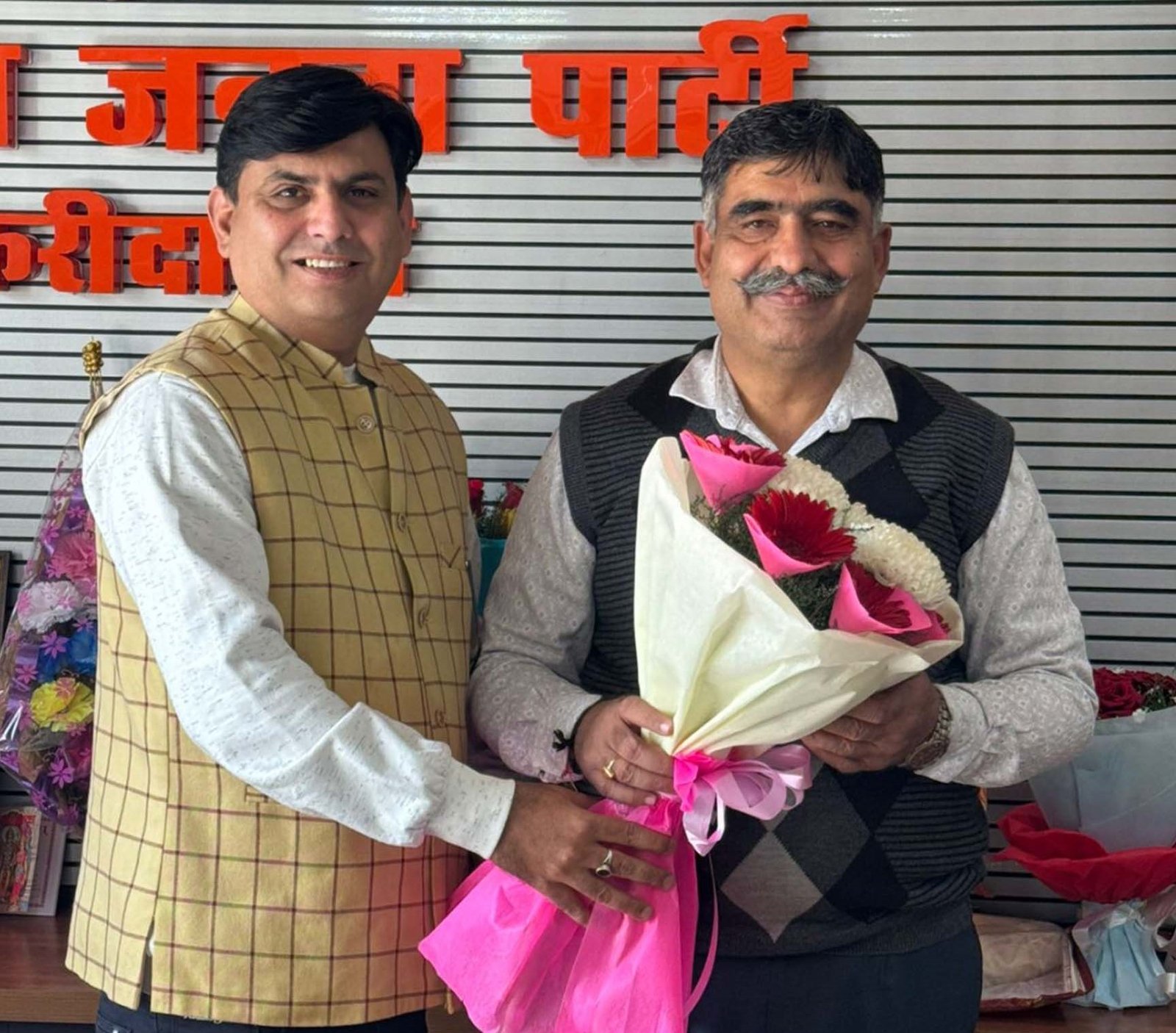 सुधीर मेहता तिगांव विधानसभा के खेड़ी मंडल अध्यक्ष नियुक्त