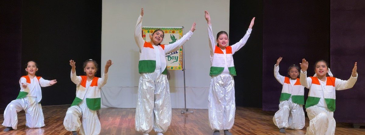 जीवा पब्लिक स्कूल में 76वां गणतंत्र दिवस हर्षोल्लास के साथ मनाया गया
