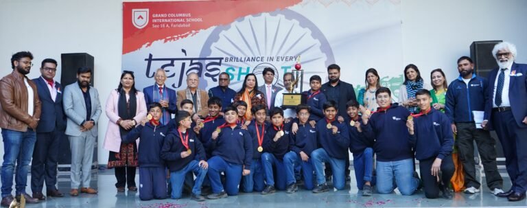 ग्रैंड कोलंबस इंटरनेशनल स्कूल ने श्री छत्तर सिंह मेमोरियल स्पोर्ट्स ट्रॉफी के ग्रैंड फिनाले की मेजबानी की