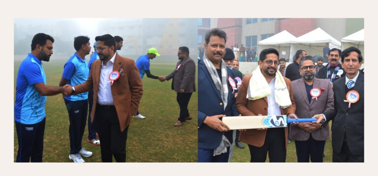Manav Rachna Corporate Cricket Challenge 2025 Inaugurated by  Dr.Prashant Bhalla