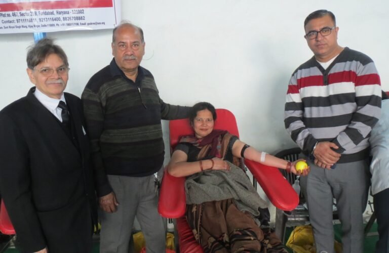 नेता जी सुभाष चंद्र बोस जी के जन्म दिवस को समर्पित रक्तदान शिविर