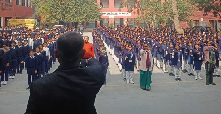 राजकीय विद्यालय सराय ख्वाजा में संविधान प्रस्तावना वाचन कार्यक्रम आयोजित