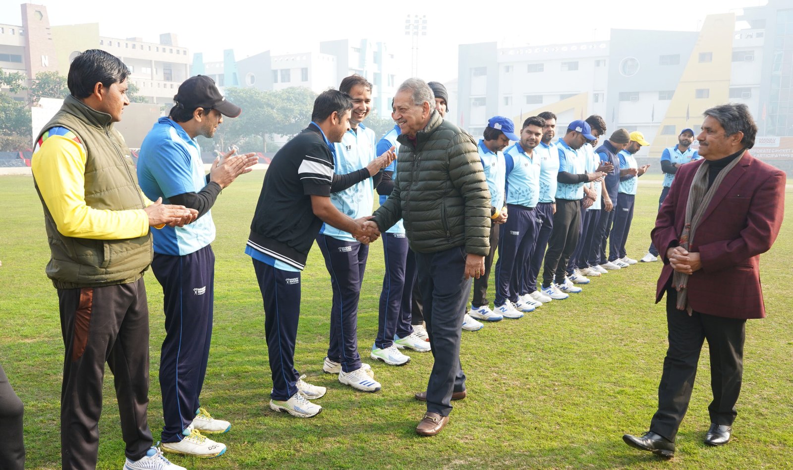 मानव रचना कारपोरेट क्रिकेट टूर्नामेंट में एमइआरआइ और एसइसी आरजेएमटी ने मुकाबले जीते