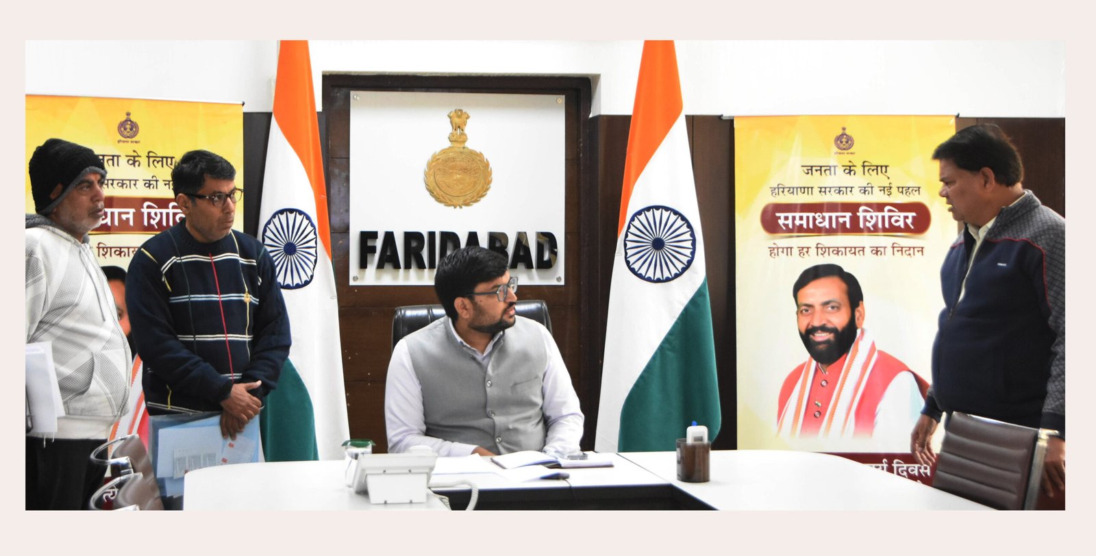 बुधवार को सीटीएम अंकित कुमार ने सुनी समाधान शिविर में शिकायते