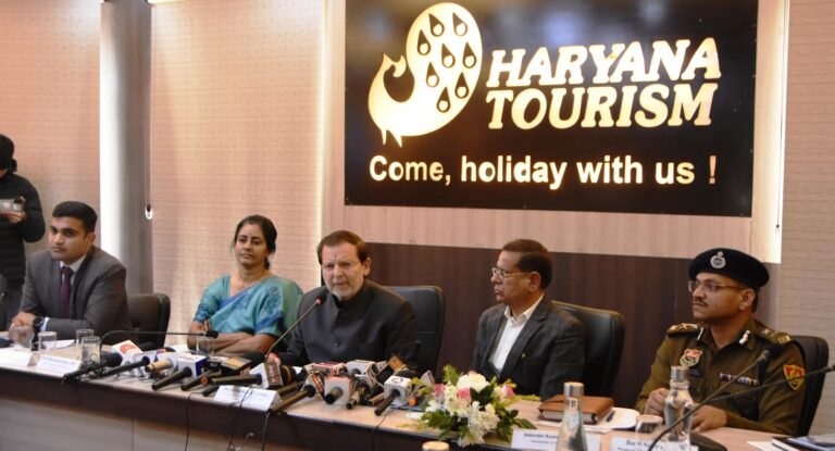 7 से 23 फरवरी होगा सूरजकुंड में शिल्पकारों का महाकुंभ : पर्यटन मंत्री डा. अरविन्द शर्मा