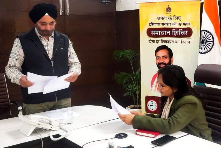 फरीदाबाद,बल्लभगढ़ व बड़खल उपमंडल सहित नगर निगम में भी आयोजित हो रहे हैं समाधान शिविर