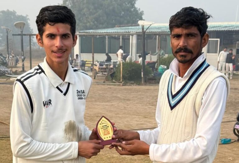 रविंदर फागना क्रिकेट अकादमी ने पवन अधाना अकादमी को 83 रन से हराया, मैन ऑफ द मैच आशीष