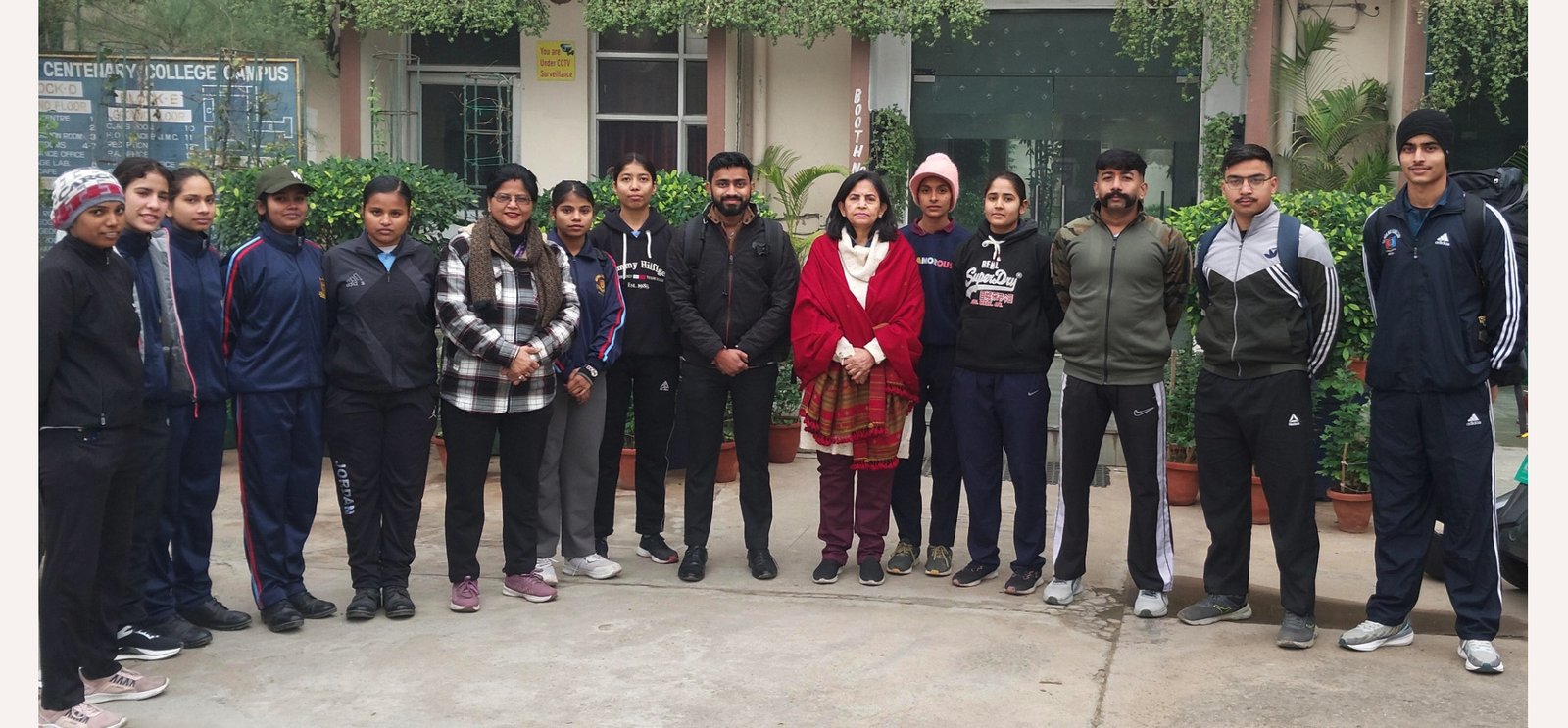 डीएवी शताब्दी महाविद्यालय के एनसीसी कैडेटों ने सीएटीसी- 147 शिविर में लिया भाग