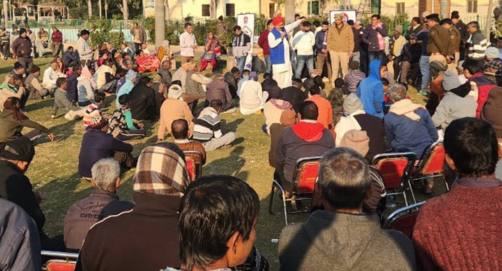 थाना डबुआ पुलिस टीम ने लेजर वैली पार्क में पुलिस-पब्लिक कोआर्डिनेशन गोष्ठी का किया आयोजन