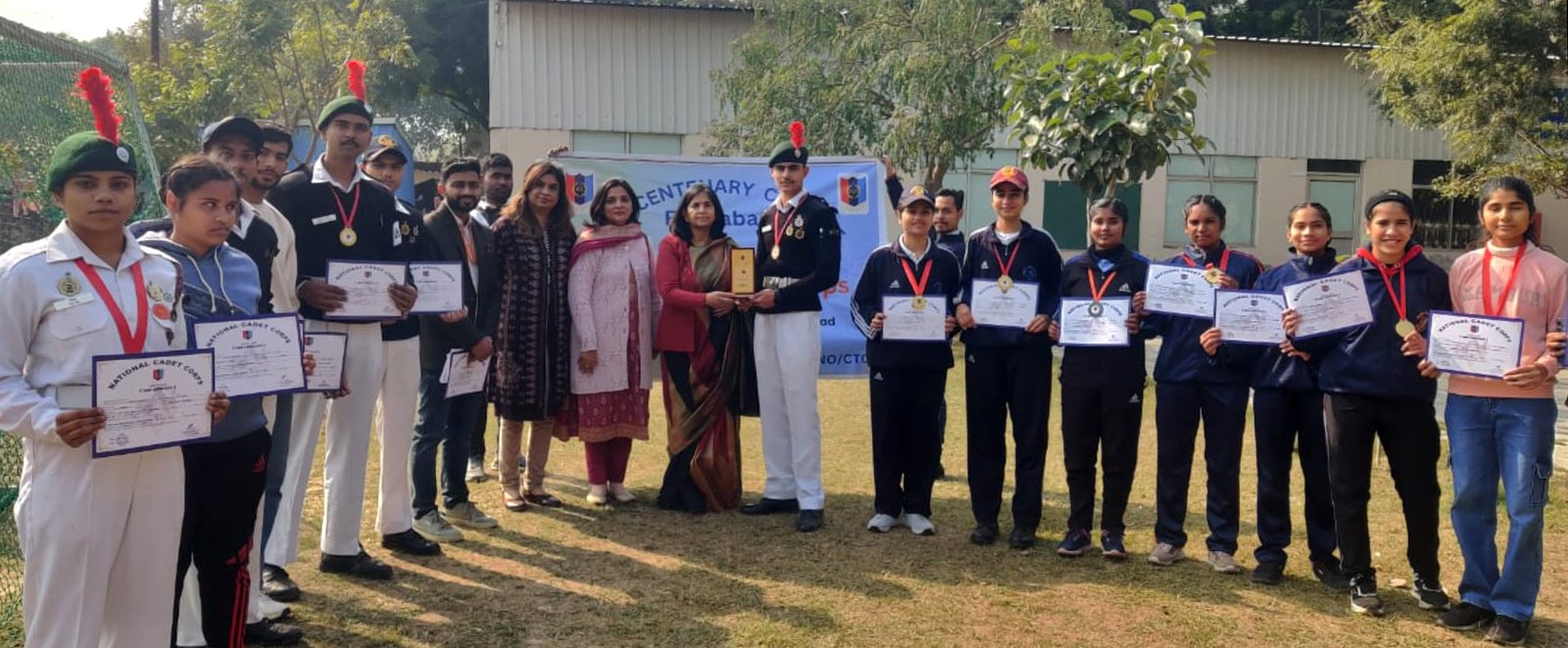 सीएटीसी-147 कैंप में डीएवी शताब्दी महाविद्यालय के एनसीसी कैडेट्स का शानदार प्रदर्शन