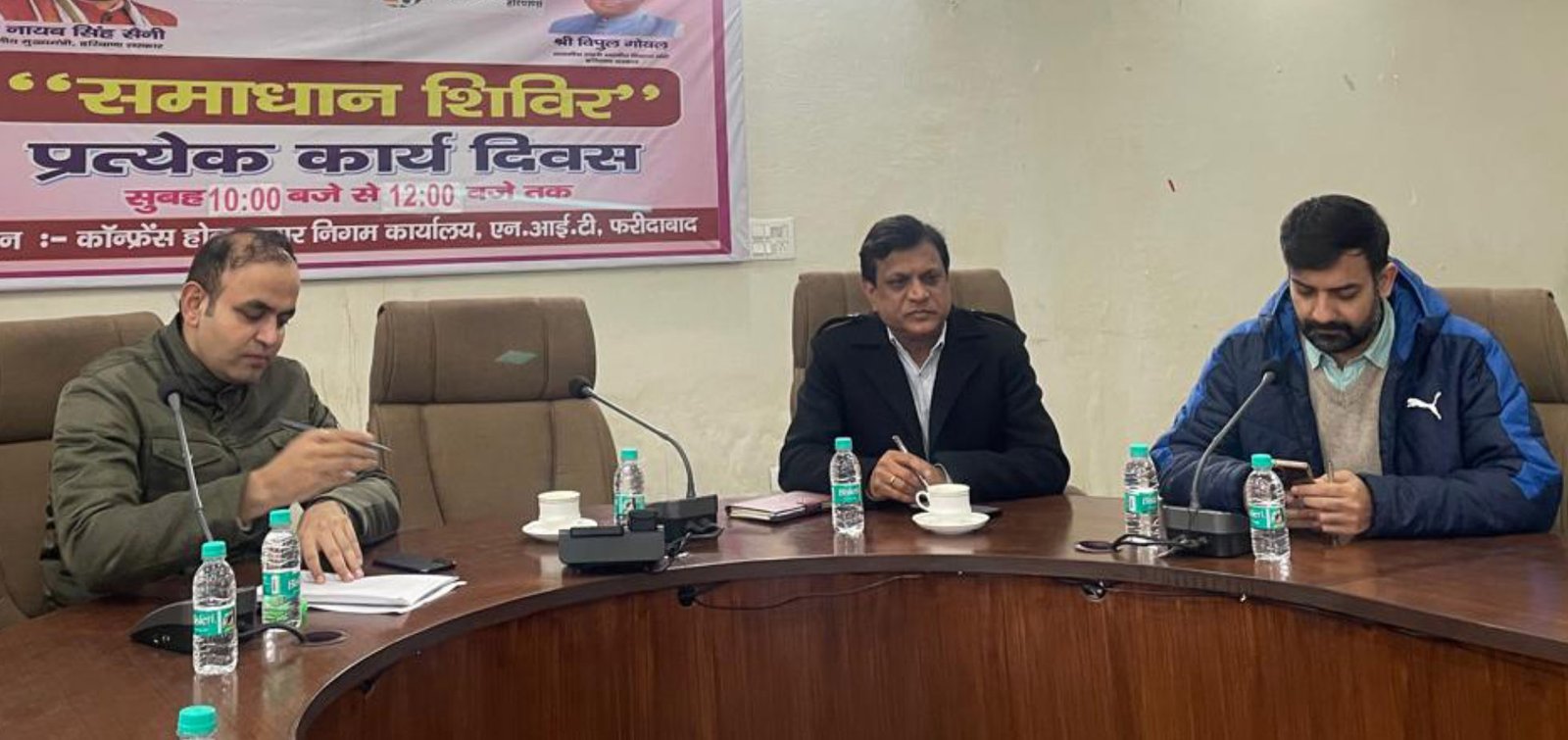 समाधान शिविर में आने वाली शिकायतों का अधिकारी करें जल्द निदान : गौरव आंतिल 