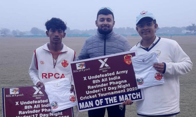 विटालिटी क्रिकेट अकादमी ने गुलिया क्रिकेट अकादमी को 6 विकेट से हराया, मैन ऑफ द मैच माधव परनामी