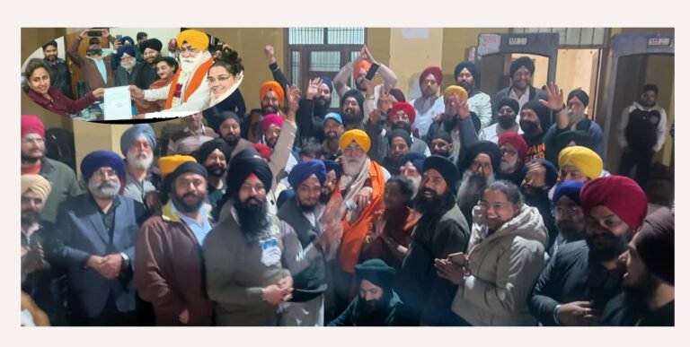 हरियाणा सिख गुरूद्वारा प्रबंधक कमेटी वार्ड नम्बर-40 से रविन्द्र सिंह राणा हुए विजयी