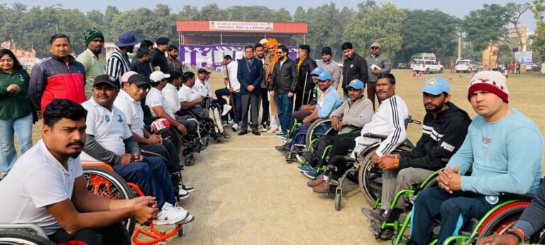 हरियाणा अंतर-क्षेत्रीय व्हीलचेयर क्रिकेट टूर्नामेंट का उद्घाटन मंत्री राजेश नागर ने किया