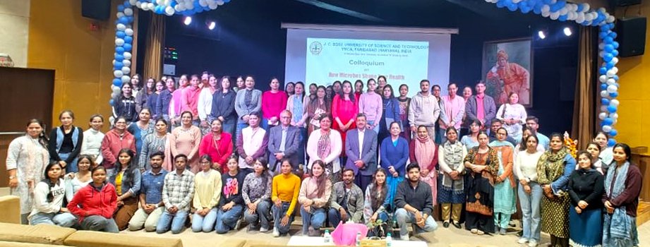 जेसी बोस विश्वविद्यालय ने माइक्रोबायोटा और स्वास्थ्य पर संगोष्ठी का आयोजन किया