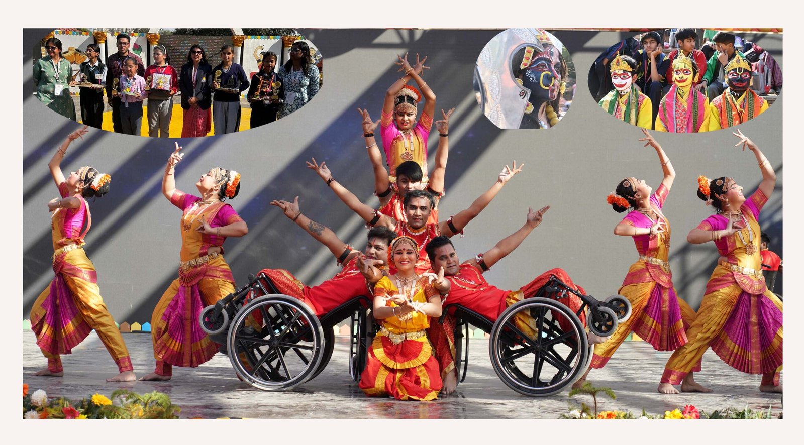 सूरजकुंड मेले में विद्यार्थी भी दिखा रहे अपनी प्रतिभा ,मेले की नाट्यशाला में विभिन्न प्रतियोगिताएं करवाई जा रही आयोजित