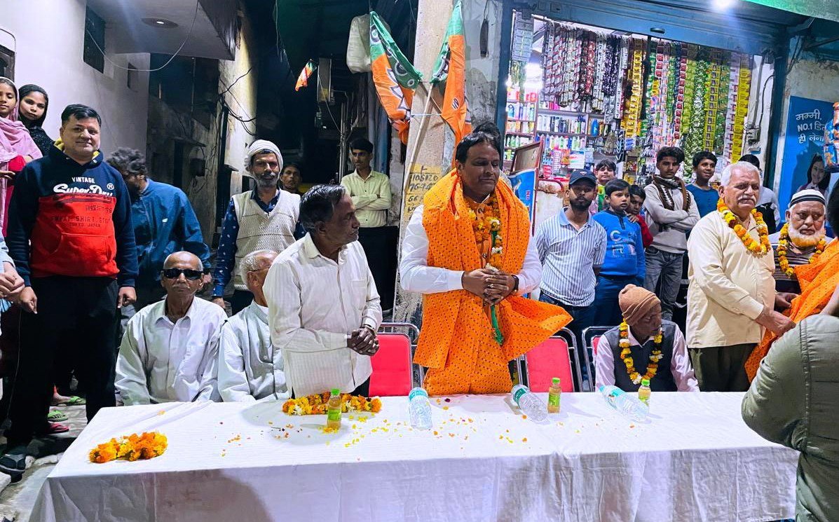 वार्ड-2 से भाजपा प्रत्याशी राजेश डागर को मिल रहा जनता का अपार जनसमर्थन