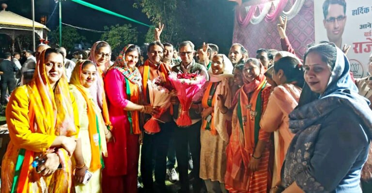 वार्ड-2 के प्रत्येक भाजपा कार्यकर्त्ता को चुनाव खुद राजेश डागर बनकर लडऩा है- देवेन्द्र चौधरी