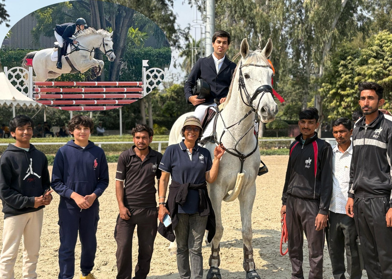 Tejas Dhingra Retains National Championship Title at NEC Show Jumping 2024-25