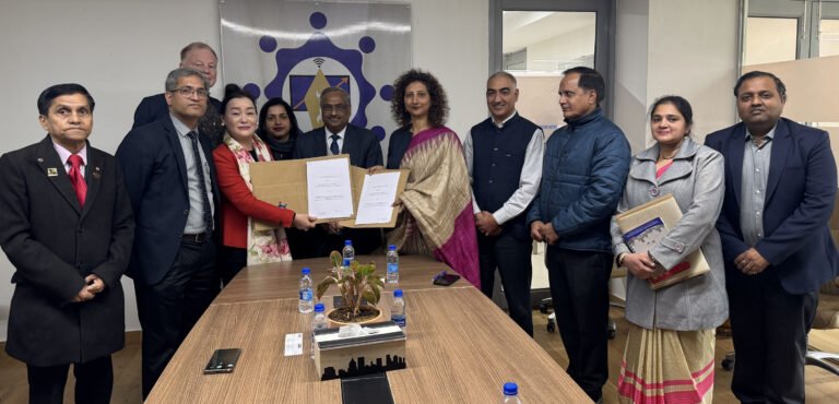 श्री विश्वकर्मा कौशल विश्वविद्यालय में स्थापित होगा इंडो कोरिया टेक्नोलॉजी सेंटर