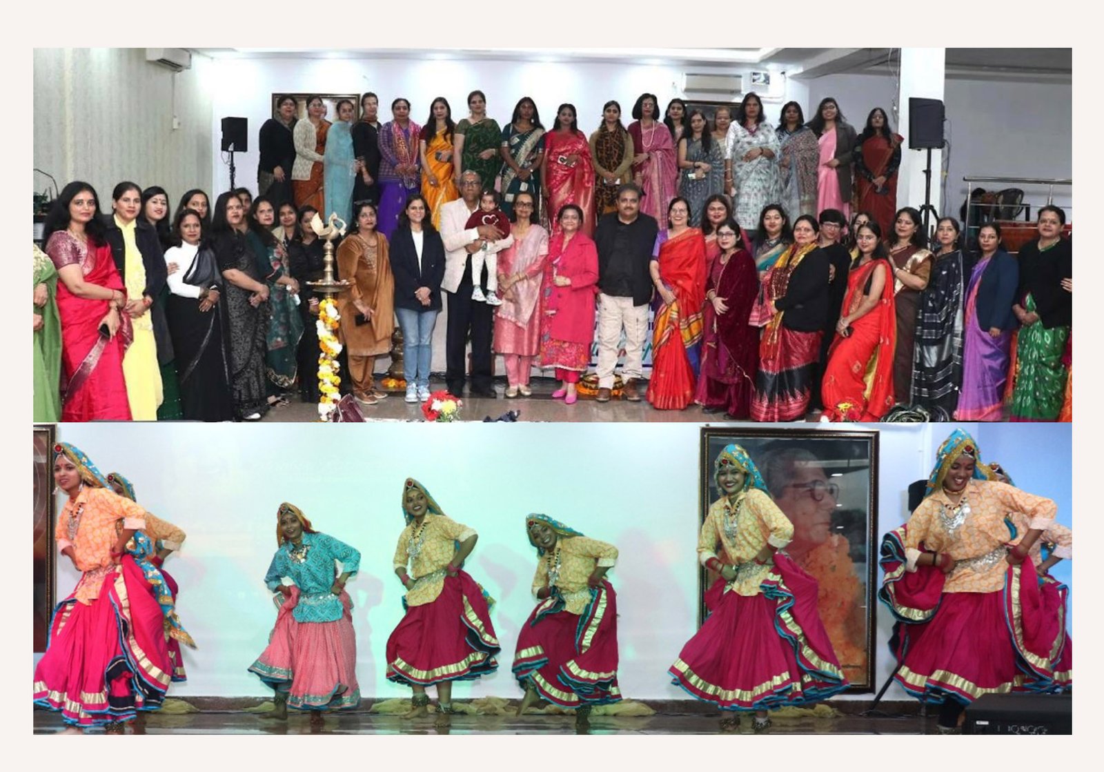 पूर्व छात्रा मिलन समारोह में पुरानी यादों को दोबारा ताजा करने के लिए मिले पुराने दोस्त