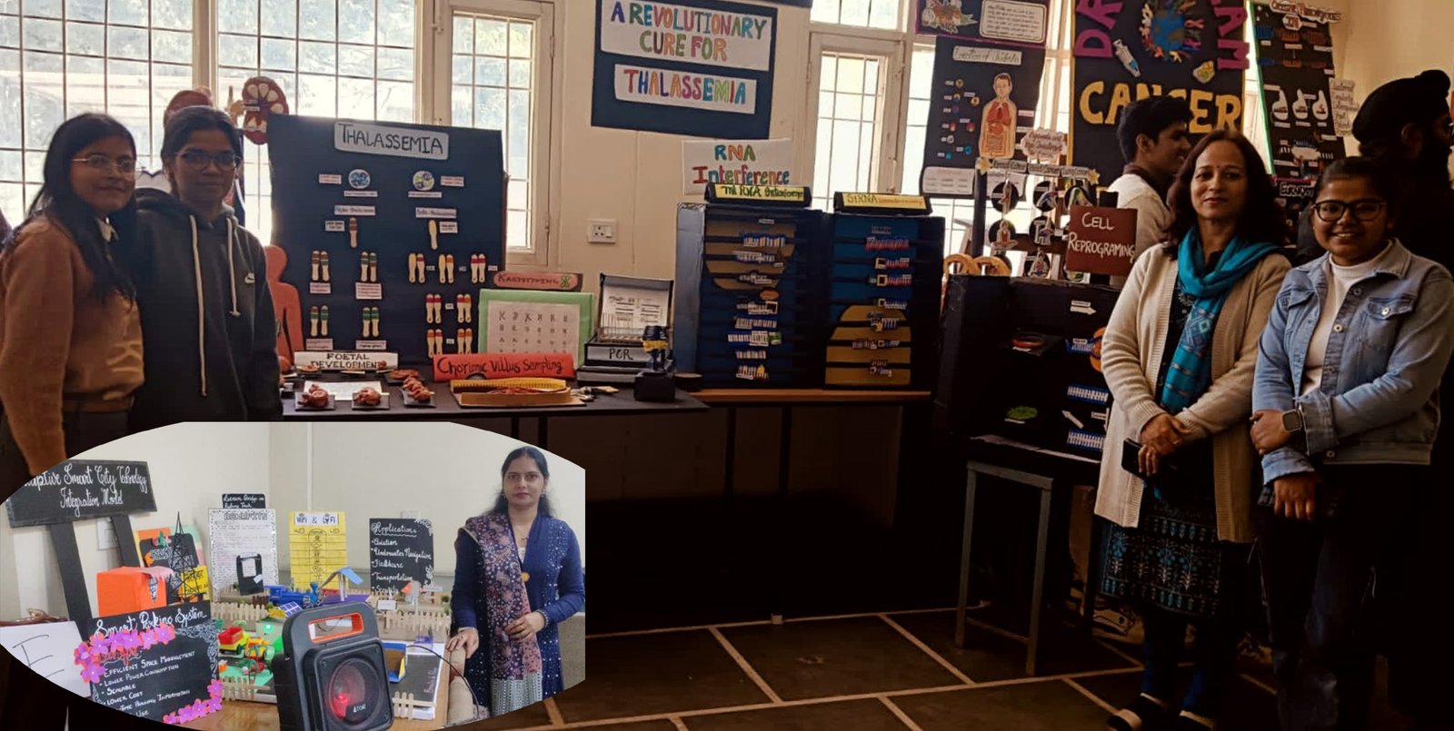 KL Mehta College for Women participated in the Inter-District Level Science Exhibition 