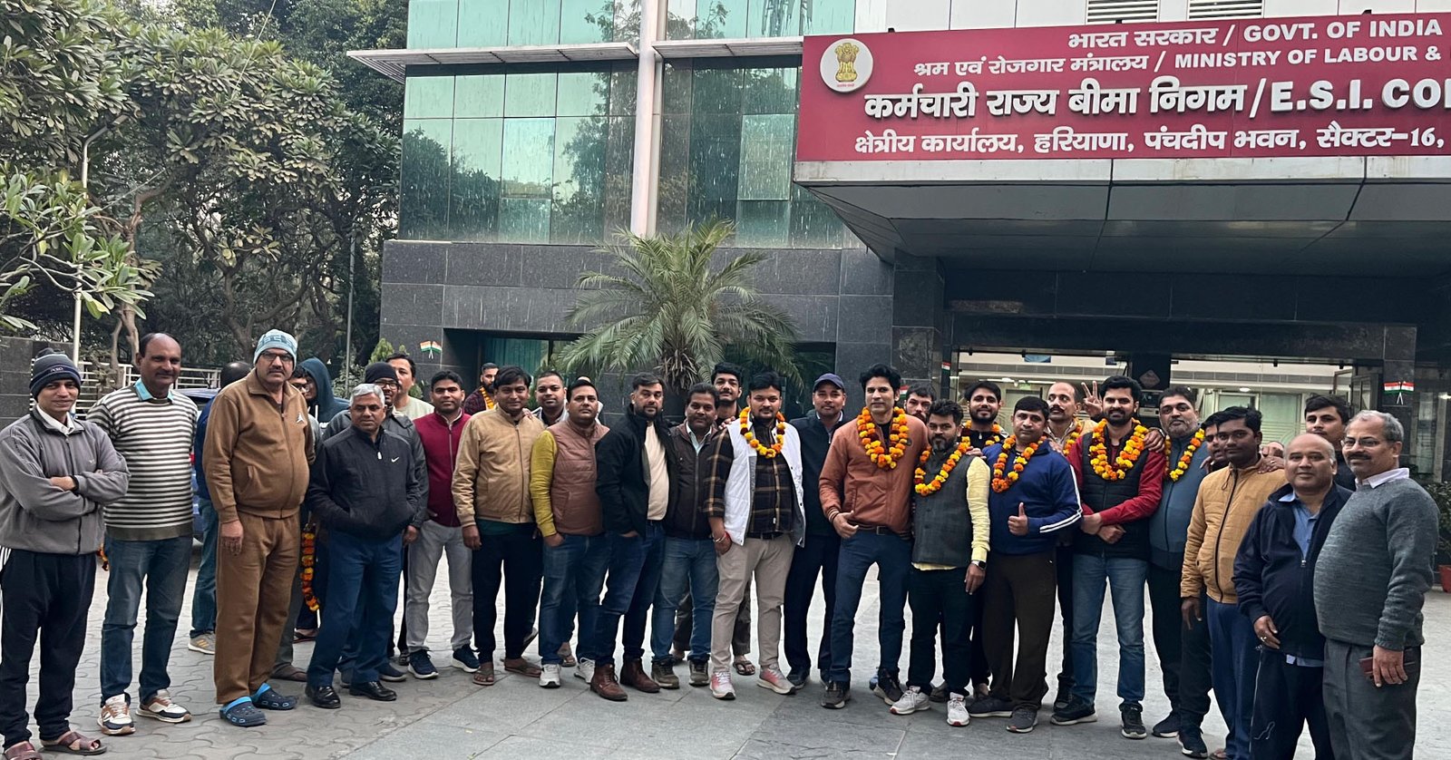 कर्मचारी राज्य बीमा निगम, 28वीं कार्यकारिणी के चुनाव में   प्रवीन कुमार सिंह, प्रधान एवं गौरव नेहरा,सचिव निर्वाचित