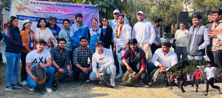 शताब्दी महाविद्यालय ‘स्पोर्ट्स फेस्ट’ में खिलाडियों ने दिखाया दम
