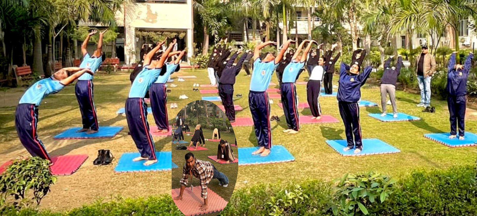 शताब्दी महाविद्यालय में ‘सूर्यनमस्कार प्रोजेक्ट – 2025’ का सफल समापन