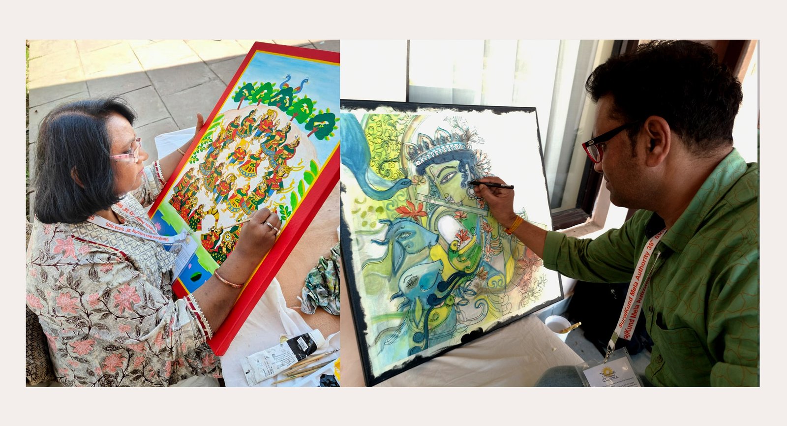 पर्यटन निगम के प्रबंध निदेशक सुनील कुमार ने आर्ट गैलरी का किया अवलोकन, कला को देख की सराहना