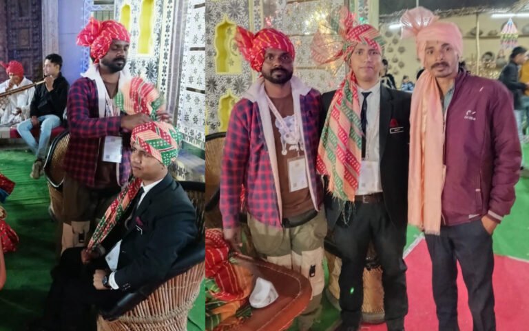 38वें अंतरराष्ट्रीय सूरजकुंड शिल्प मेले में खूब लोकप्रिय हो रही है हरियाणवी पगड़ी