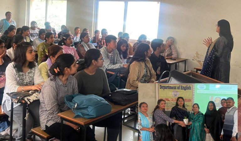 अग्रवाल कॉलेज, बल्लभगढ़ में “सपनों का निर्माण : उद्यमिता की कला और विज्ञान” विषय  अतिथि व्याख्यान का आयोजन किया गया