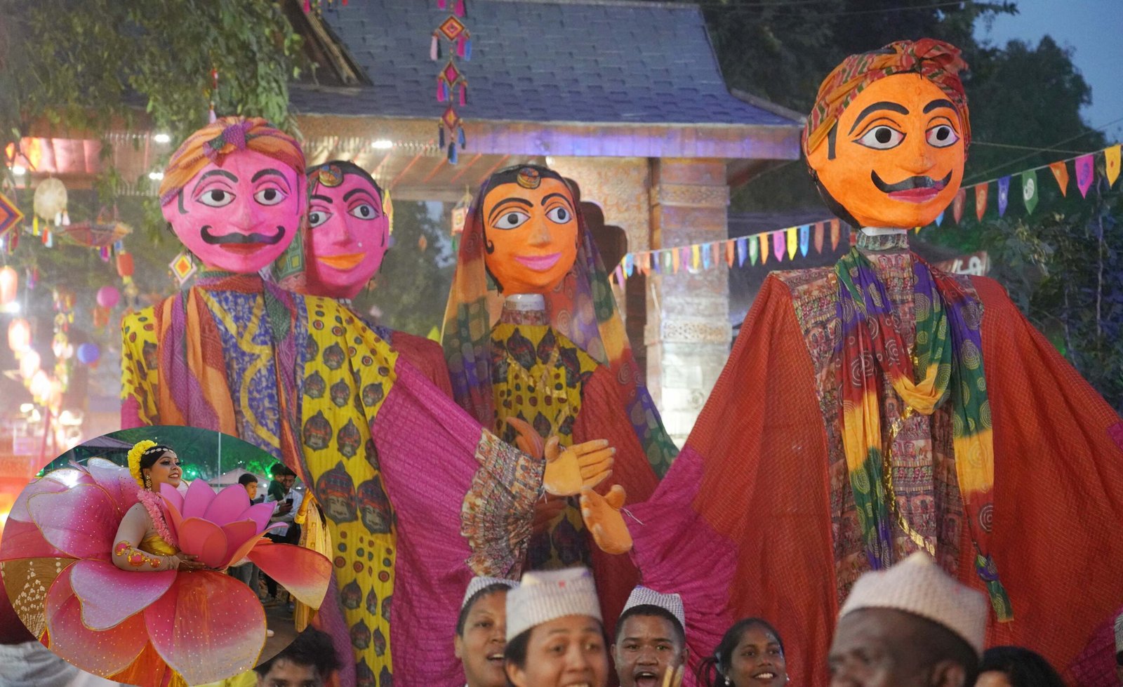 38वें सूरजकुंड मेले में आयोजित कार्निवाल परेड में देश-विदेश के कलाकार बिखेर रहे हैं रंगत
