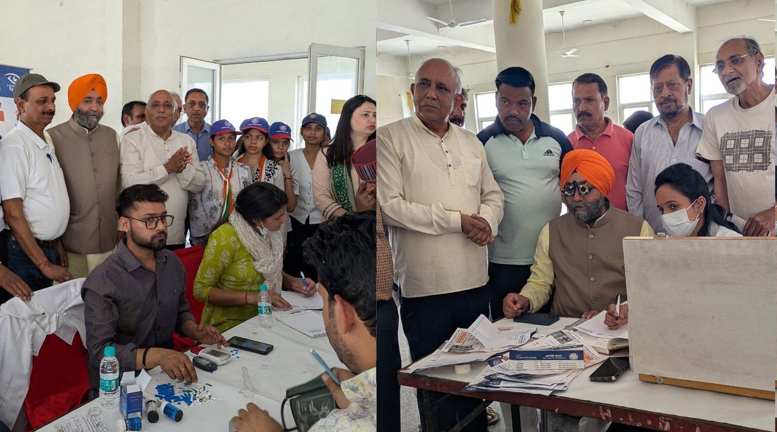 डॉक्टर सूरज प्रकाश आरोग्य केन्द्र एवं भारत सेवा प्रतिष्ठान ने मातृशक्ति के स्वास्थ्य की जांच के लिए लगाया निशुल्क कैंप