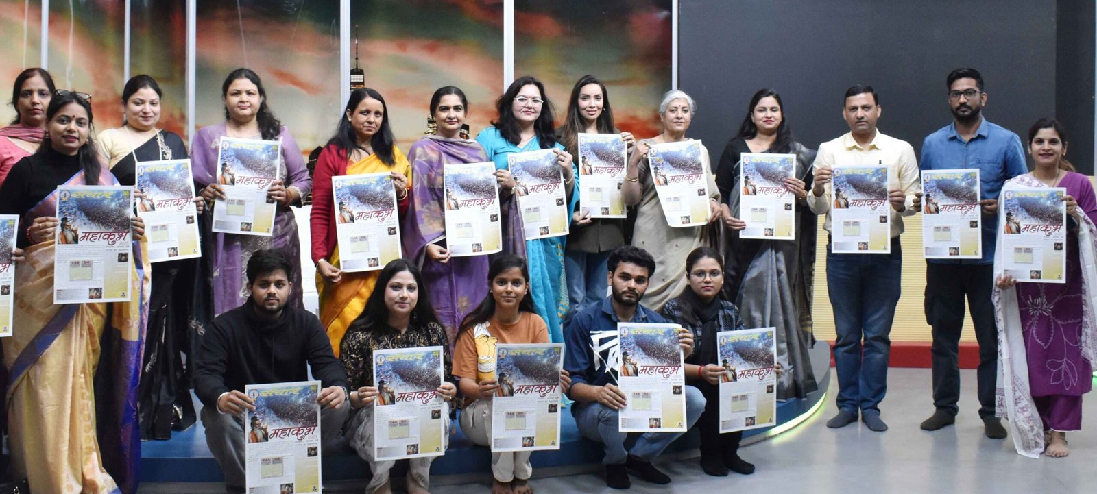 जेसी बोस विश्वविद्यालय के मीडिया विद्यार्थियों द्वारा तैयार  किया गया ‘संचार’ के ‘महाकुंभ’ विशेष संस्करण का हुआ विमोचन, प्रतिष्ठित महिलाओं ने खूब सराहा