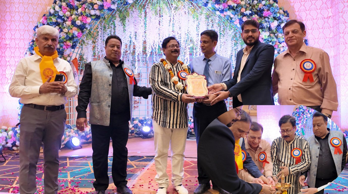 आईएमए आयुष जिला फरीदाबाद का वार्षिकोत्सव बड़ी धूमधाम से मनाया गया ,डॉ वीपी सिंगला को पिलर ऑफ स्ट्रेंथ अवॉर्ड से नवाज़ा