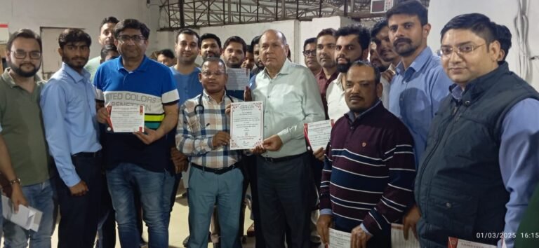 सिद्वाल रेफ्रिजरेशन इंडस्ट्रीज द्वारा रक्तदान व स्वास्थ्य जांच शिविर आयोजित, शिविर में 60 कर्मचारियों ने किया रक्तदान