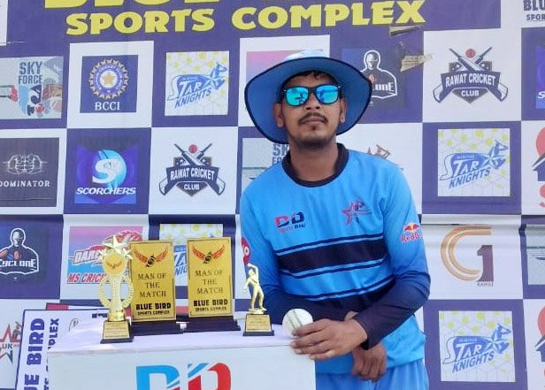 यूके राइजिंग स्टार ने रावत एयरफोर्स को 182 रनों से हराया, अमित शर्मा ने 43 गेंदों पर ठोके 85 रन